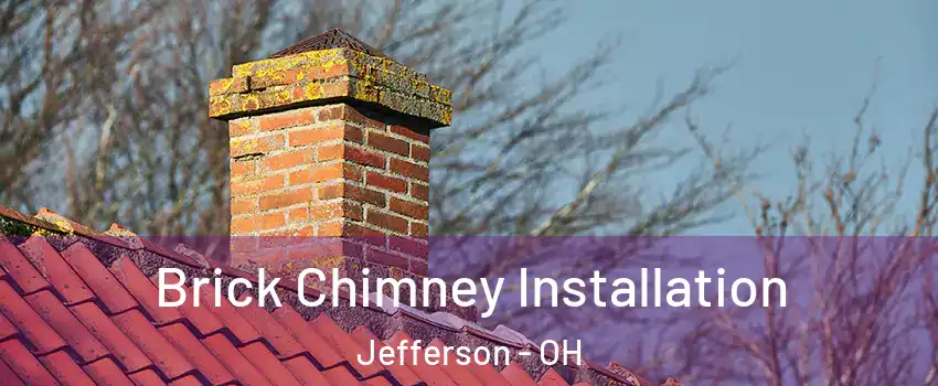 Brick Chimney Installation Jefferson - OH