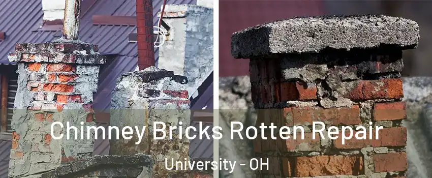 Chimney Bricks Rotten Repair University - OH