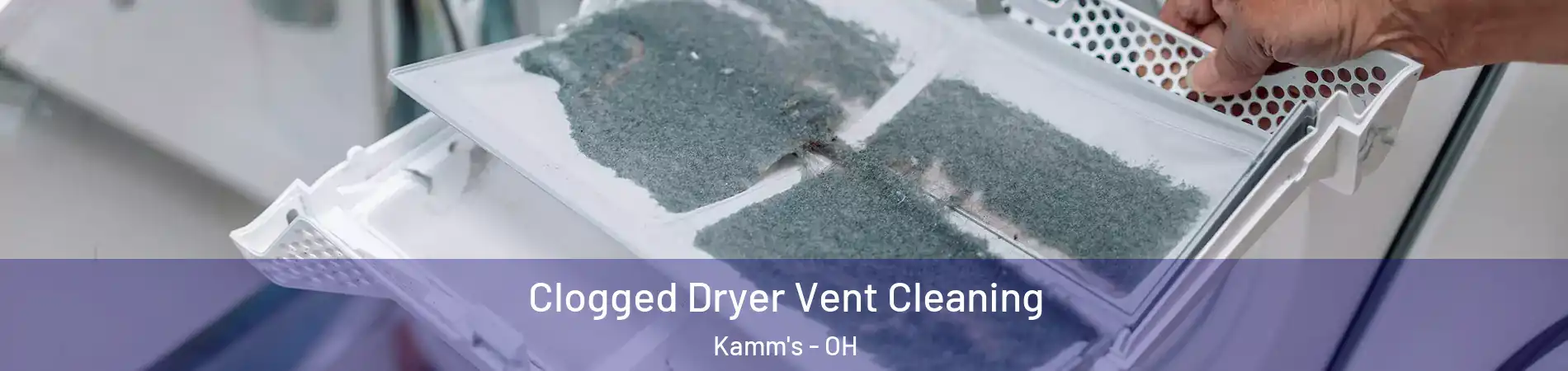 Clogged Dryer Vent Cleaning Kamm's - OH