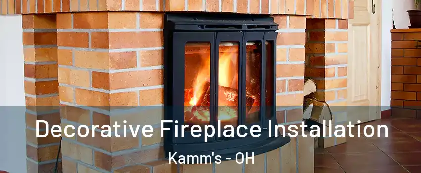 Decorative Fireplace Installation Kamm's - OH