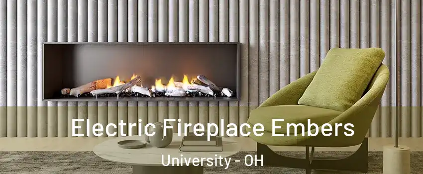 Electric Fireplace Embers University - OH