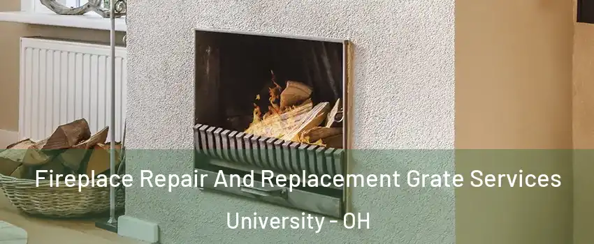 Fireplace Repair And Replacement Grate Services University - OH
