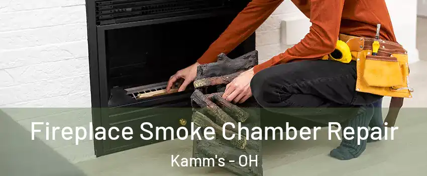 Fireplace Smoke Chamber Repair Kamm's - OH
