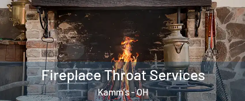 Fireplace Throat Services Kamm's - OH