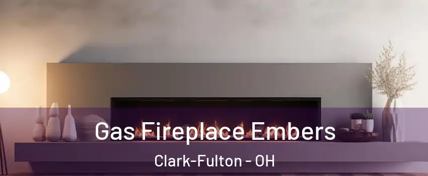 Gas Fireplace Embers Clark-Fulton - OH