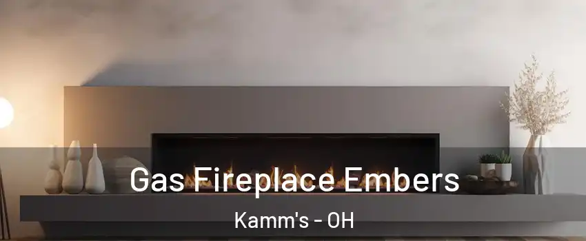 Gas Fireplace Embers Kamm's - OH