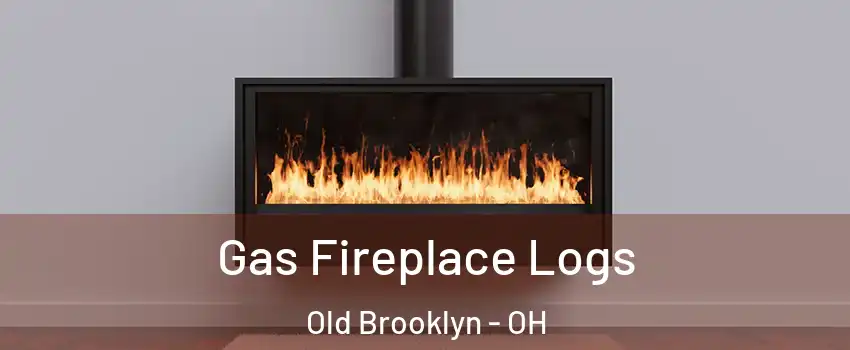 Gas Fireplace Logs Old Brooklyn - OH