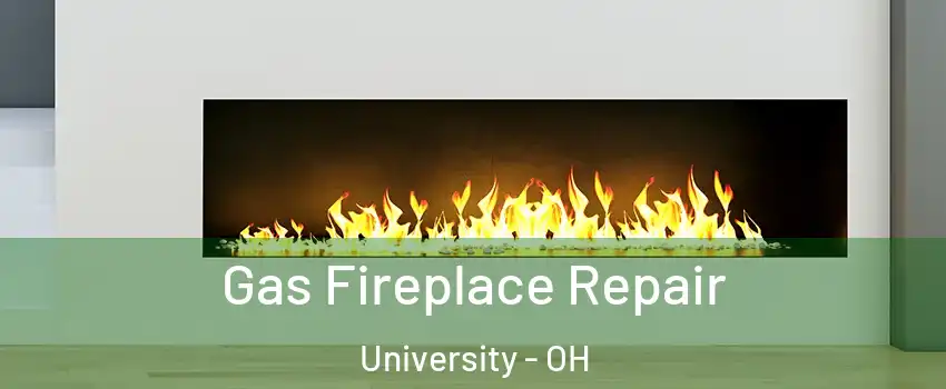 Gas Fireplace Repair University - OH