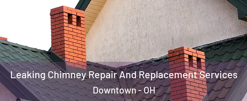 Leaking Chimney Repair And Replacement Services Downtown - OH