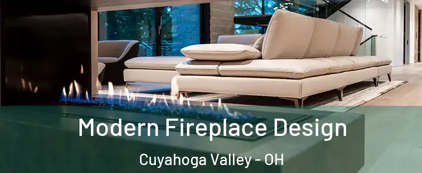 Modern Fireplace Design Cuyahoga Valley - OH