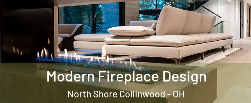 Modern Fireplace Design North Shore Collinwood - OH