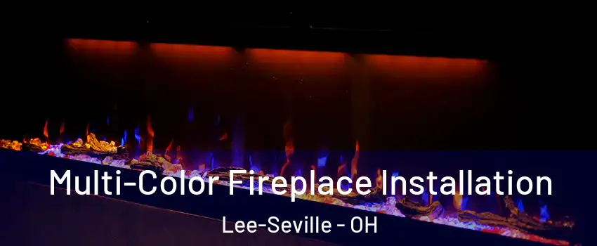 Multi-Color Fireplace Installation Lee-Seville - OH