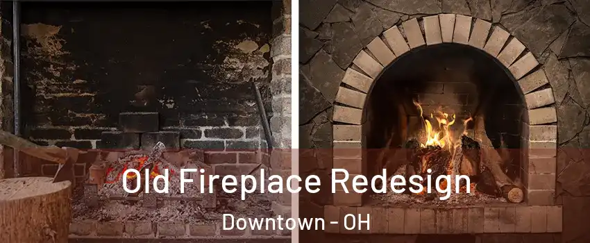 Old Fireplace Redesign Downtown - OH