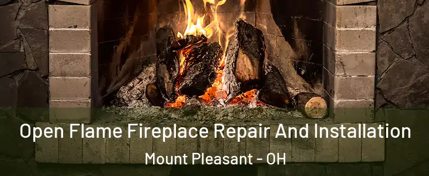 Open Flame Fireplace Repair And Installation Mount Pleasant - OH