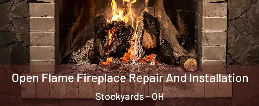 Open Flame Fireplace Repair And Installation Stockyards - OH