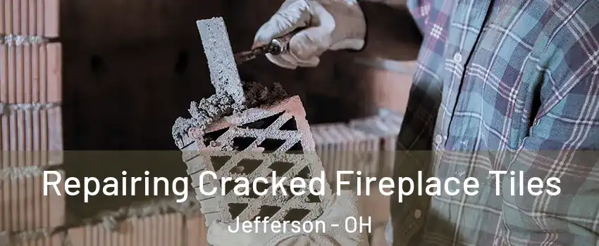Repairing Cracked Fireplace Tiles Jefferson - OH